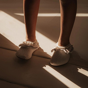 Аквашузы Mrs. Ertha "Unique Dots", шоколадная крошка